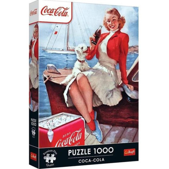 Trefl 1000 db-os Premium Plus puzzle - Coca-Cola - Itt az ideje egy kis szünetnek (12099)
