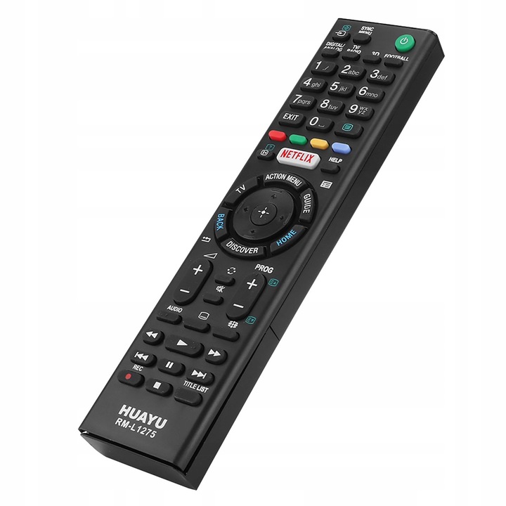 Telecomanda universala CardSplitter pentru TV, model RM-892, compatibil LED LCD, culoare neagra