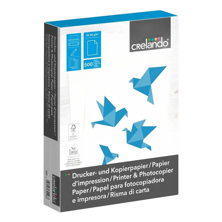 Hartie copiator A4, CardSplitter, 500 foi, 80 g/m2, alb