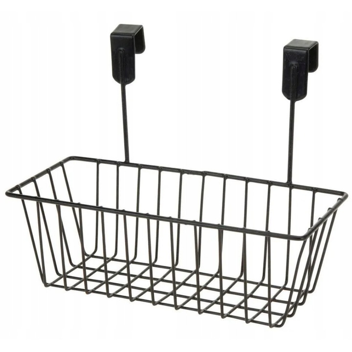Cos organizator pentru usa, CardSplitter, 28x12x21,5 cm, negru