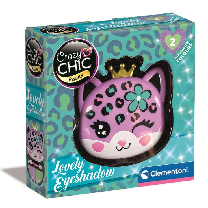 Fard de pleoape Clementoni, Multicolor