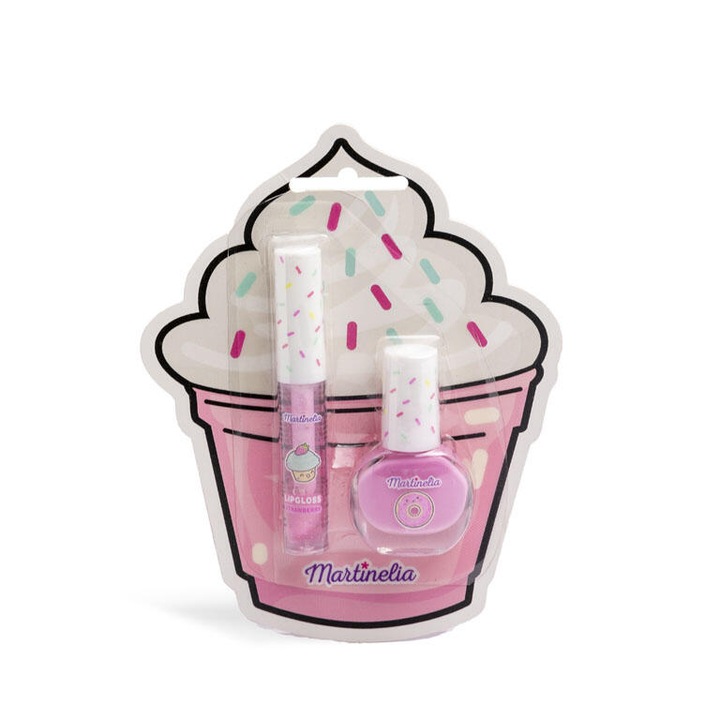 Set cosmetice, Martinelia, Yummy, Oja si luciu de buze