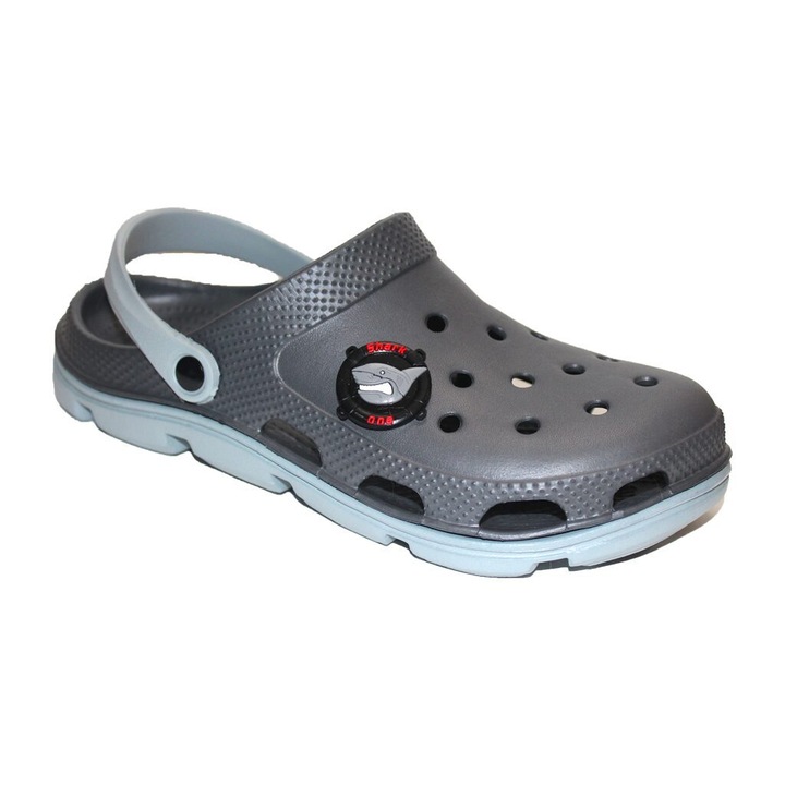 Papuci/saboti, clogs, pentru barbati, spuma EVA, gri