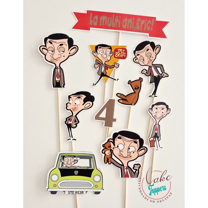 Mr. Bean tortadísz szett