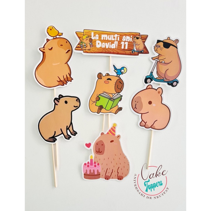 Set toppere Capibara