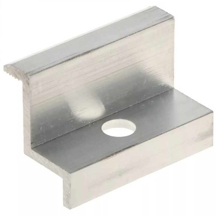 Set 10 Clema De Capat Din Aluminiu Pentru Panouri Solare Fotovoltaice 30 mm