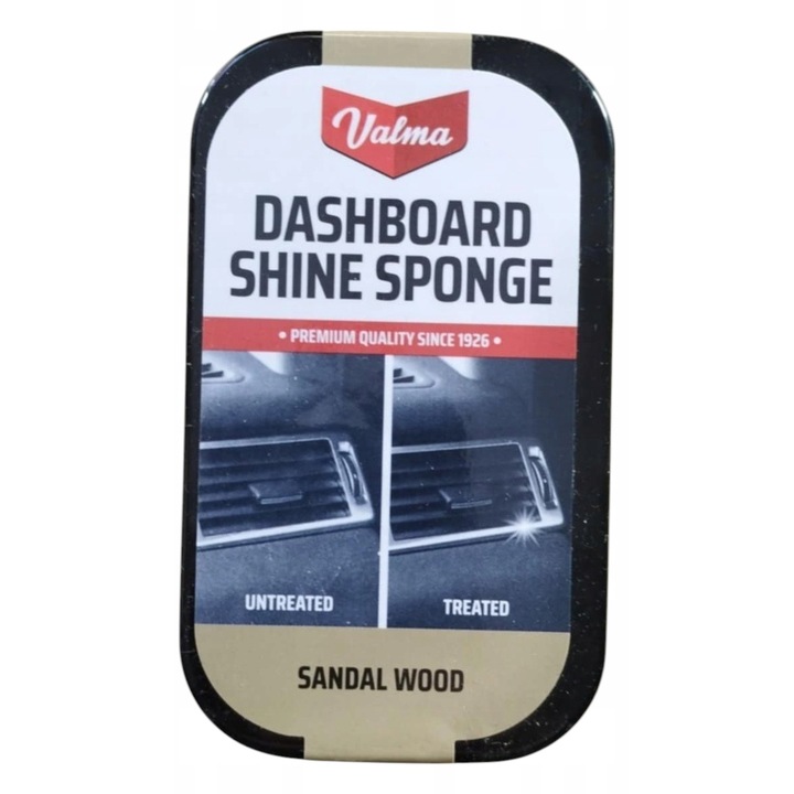 Burete parfumat pentru curatare bord, CardSplitter, plastic, parfum sandalwood