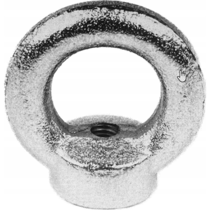 Set 10 Piulite Cu Inel Si Ochi M16 Din582, Material Otel De Inalta Calitate, Finisaj Zincat Sau Inoxidabil, Capacitate De Incarcare Conform Standardului Din582 Pentru Dimensiunea M16, Temperatura De Lucru De La -20°C La +200°C