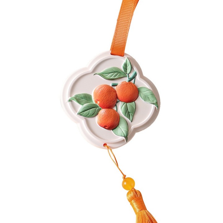 Szekrényillatosító, autóillatosító, autó légfrissítő, narancs