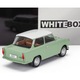 Macheta Trabant 601 zöld/fehér 1965 - 1/24 Whitebox