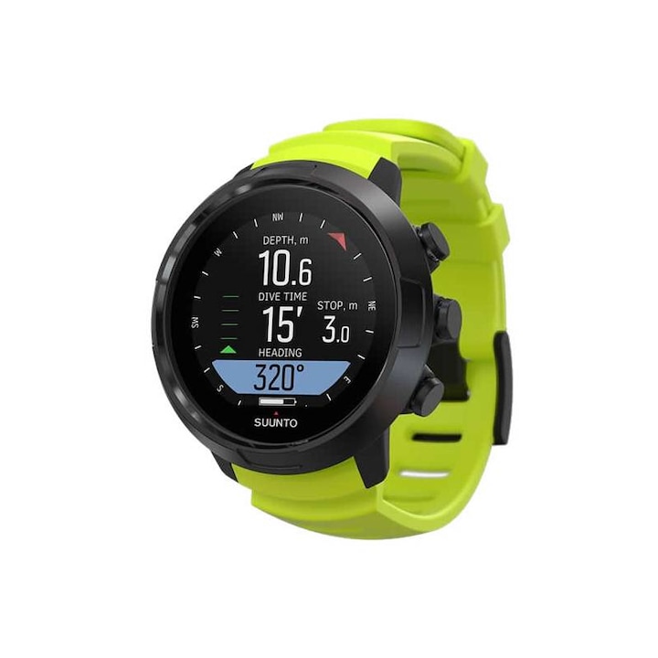 Водолазен компютър, SUUNTO, D5, Lime