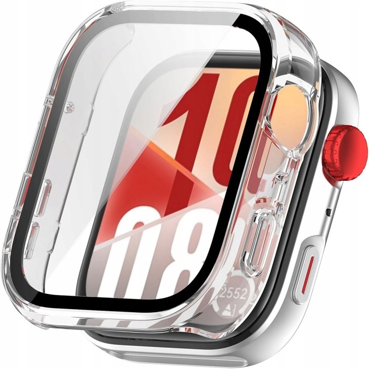 Carcasa cu protectie ecran TECH-PROTECT Defense compatibila cu Huawei Watch Fit 4 Clear