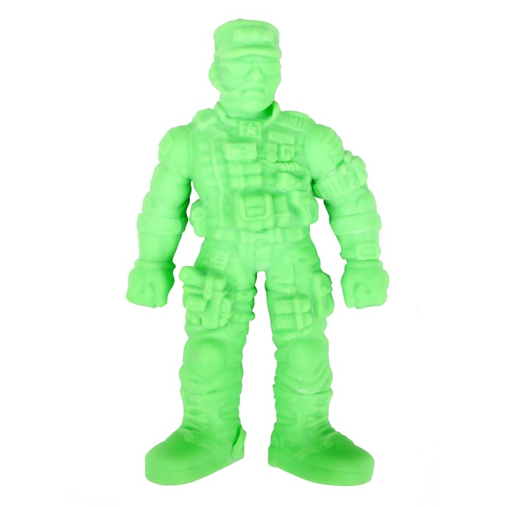 Toi-Toys Еластична играчка, Войник, Зелена