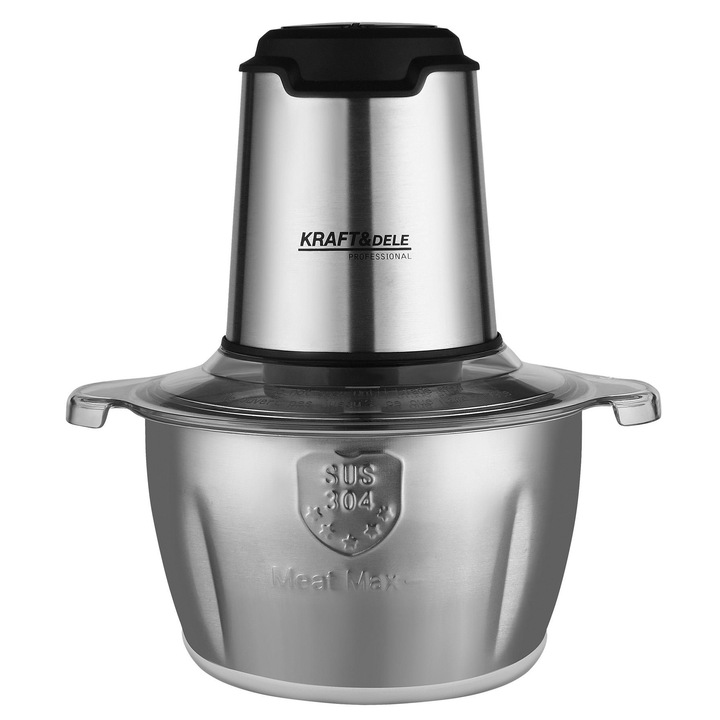 Електрическа резачка за месо и зеленчуци 2L, Kraft&Dele, KD4121