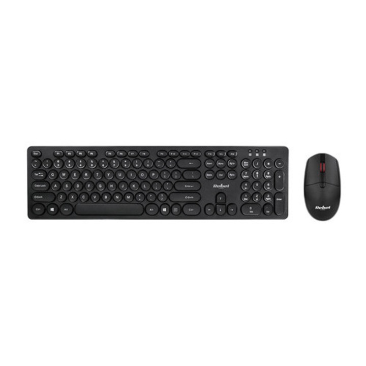 Kit tastatura si mouse wireless WS400 Rebel