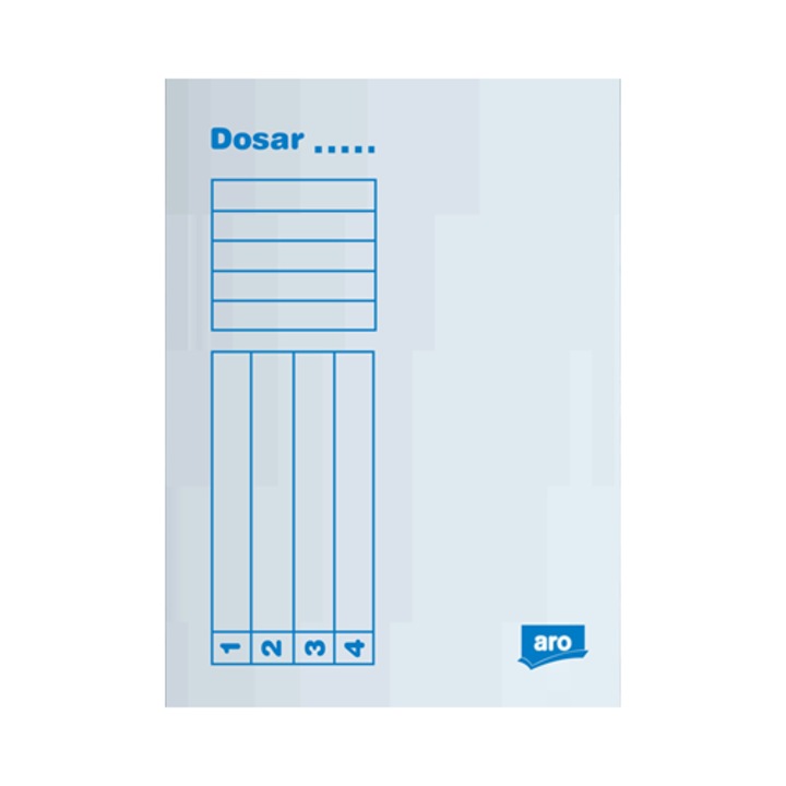 ARO fehér karton borítékos irattartó készlet