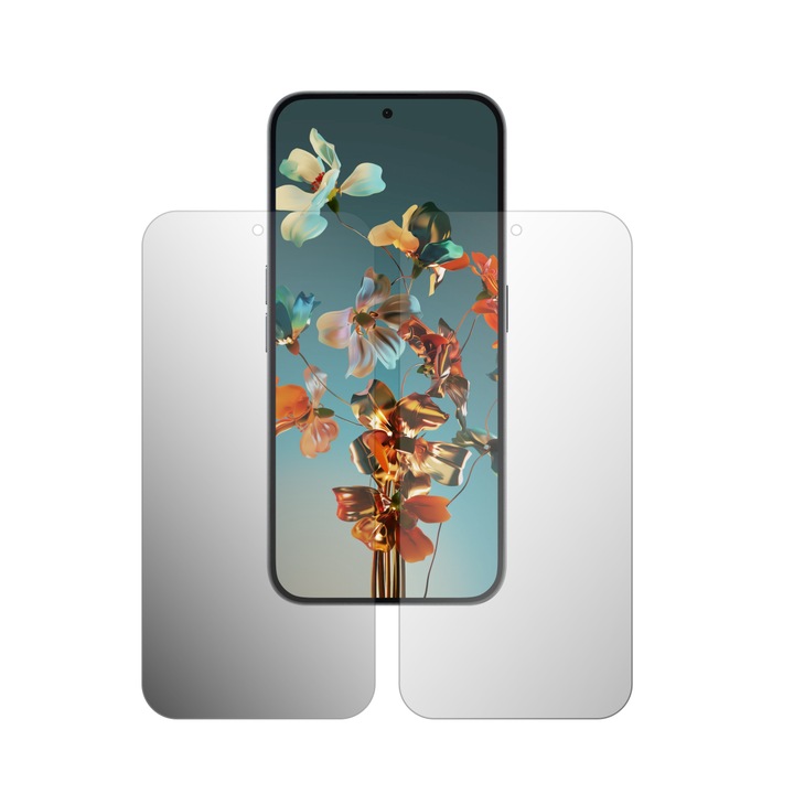 Комплект от 2 x iSkinz Matte Screen Protector за Nothing Phone (2a) Plus - подходящ за калъфи, невидим Skinz Matte, против пръстови отпечатъци, антирефлексно покритие, лепило и гъвкав силикон