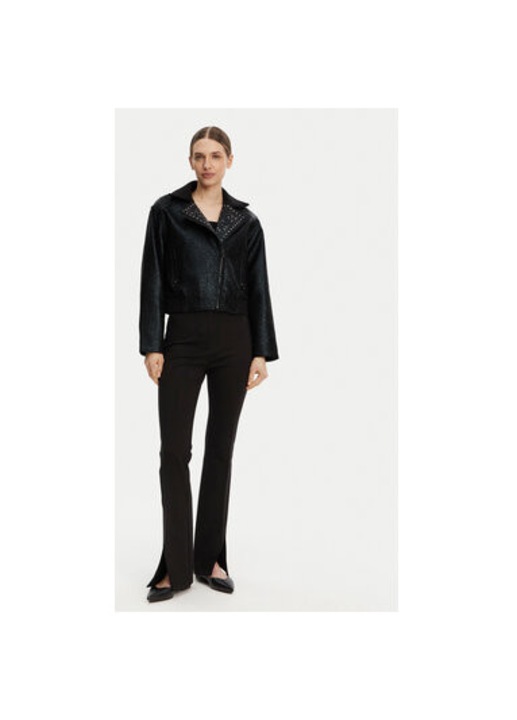 Dkny noi kabat, P4JJ6XIY, polieszter/rayon, fekete, Fekete