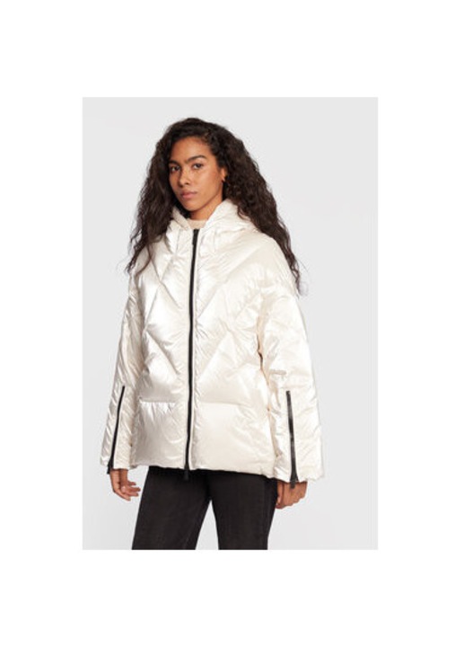 Női kabát, Hetregó, 300931929, Poliamid, Bézs, Ekrü