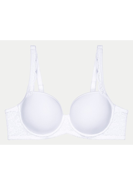 Triumph női melltartó, 10214770, Poliészter/Poliamid, 95E EU, Fehér
