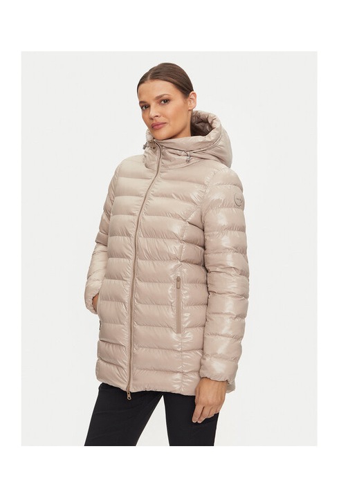 Geox női télikabát, W4628A-TC191, poliészter, 50 EU, bézs