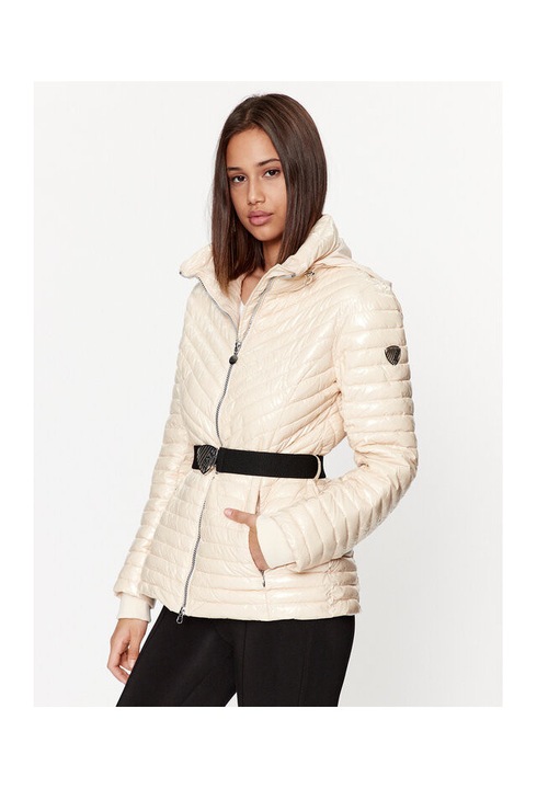 Geaca de iarna dama Ea7 Emporio Armani, 6RTB12 TNEQZ, Poliamida/Poliuretan, 2XL INTL, Ecru