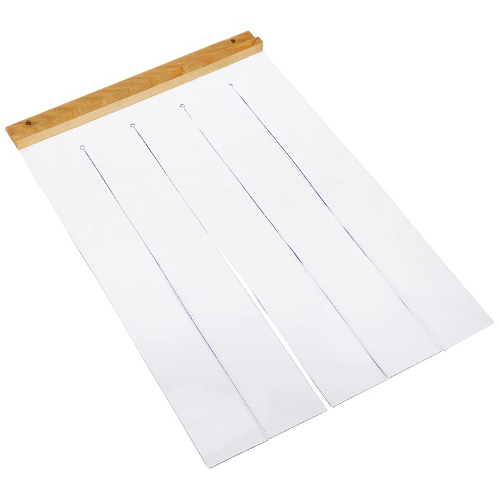 Cortină de ușă Ferplast pentru cuști Domus Medium și Canada 2, transparentă, impermeabilă, 27, 5x42cm