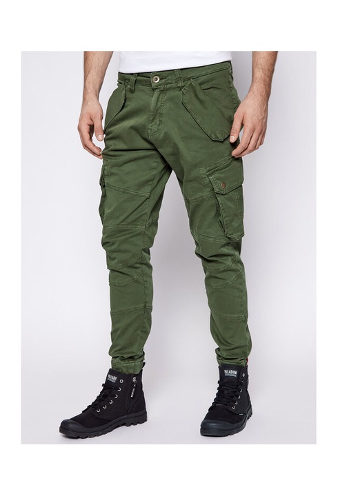 Alpha Industries férfi nadrág, 126215, pamut, 36 EU, zöld
