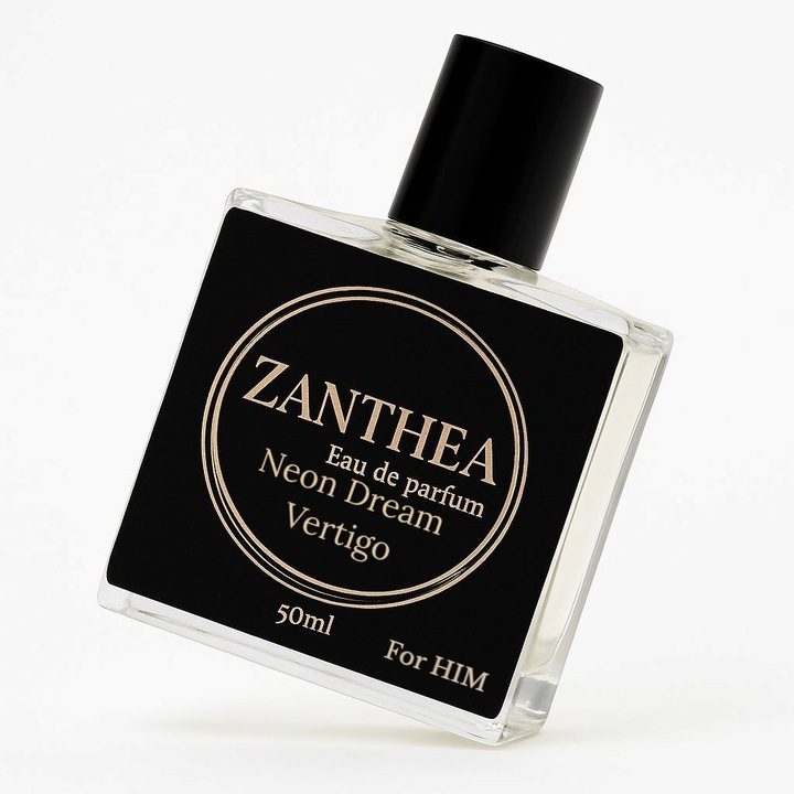 Zanthea Neon Dream Vertigo Eau de Parfum, 50 ml, a Le Male Elixir ihlette - Jean Paul Gaultier