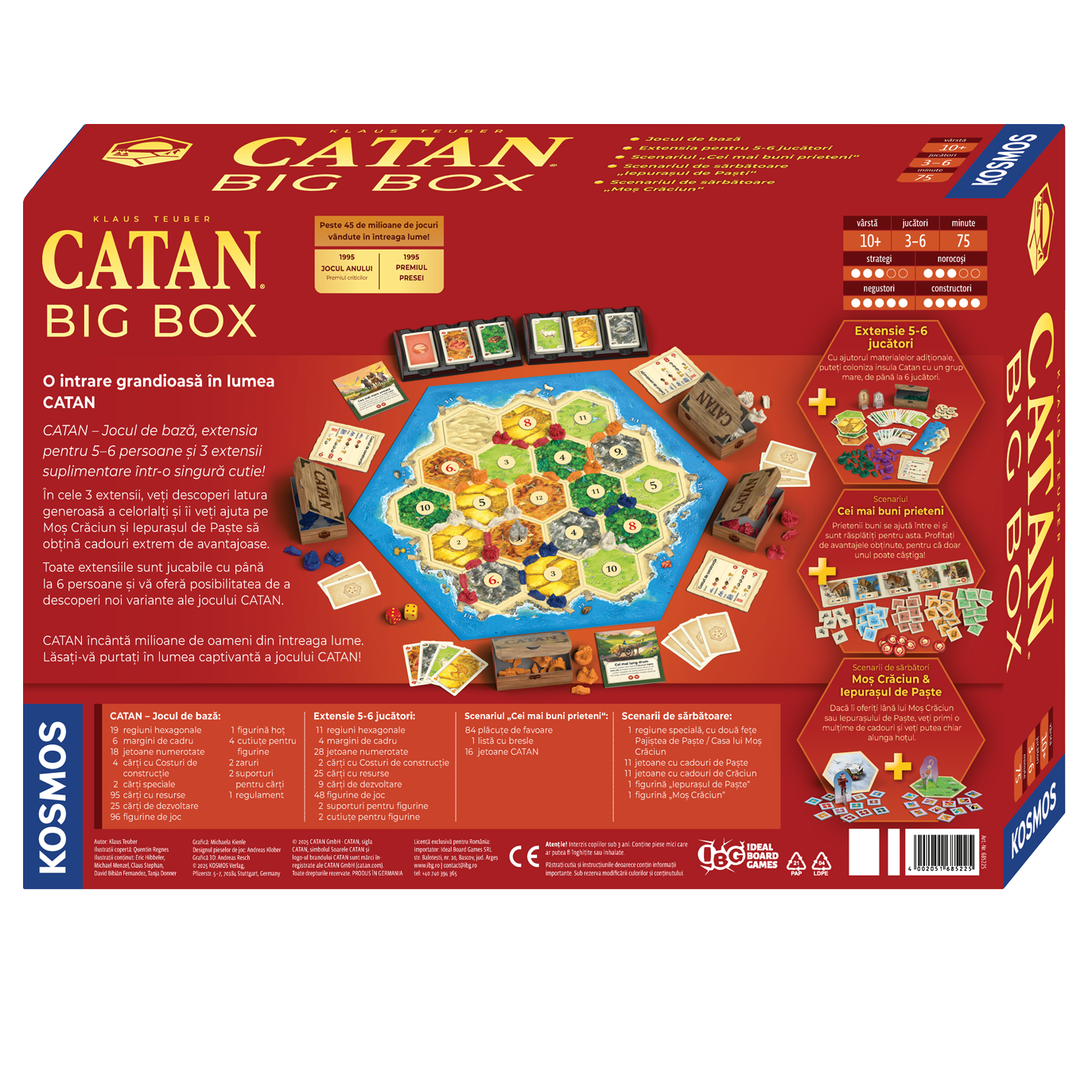 Joc Kosmos - Catan Big Box, editia 2025 - eMAG.ro