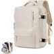 Rucsac calatorie Vivendo, gri, 33x22x47cm, buzunar laptop 16 inch