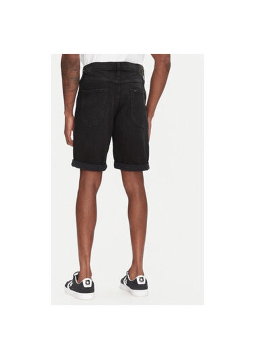 Lee ferfi farmer rovidnadrag, 112363930, pamut, fekete, Fekete