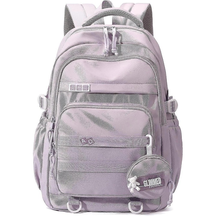 Rucsac Benobby pentru copii cu capacitate mare pentru fete adolescente, ghiozdan estetic pentru elevi de gimnaziu, rucsac-10c66