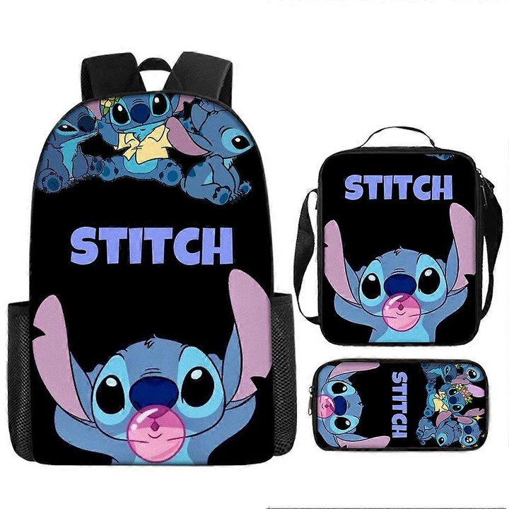 Rucsac Benobby pentru copii Stitch, Starcraft, rucsac Oxford din panza, geanta de umar, geanta de pranz, geanta pentru creioane, 48-nmaov