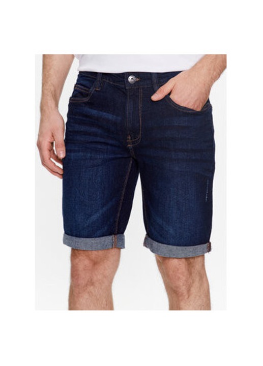 Indicode ferfi farmer rovidnadrag, Kaden 70-1007, Kék, M