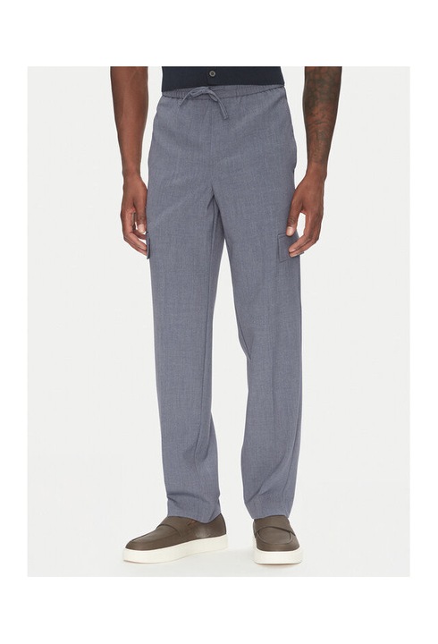 Lindbergh ferfi nadrag, 30-01112A, ujrahasznositott polieszter/viszkoz, kek, Kék