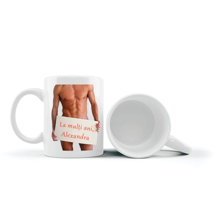 Cana Personalizata, La Multi Ani, Alexandra 300 ml