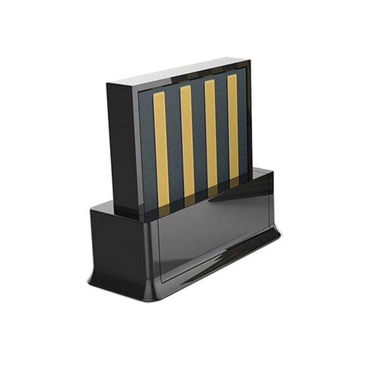 Адаптер Bluetooth 5.0, USB, 13x14x6 мм, Черен