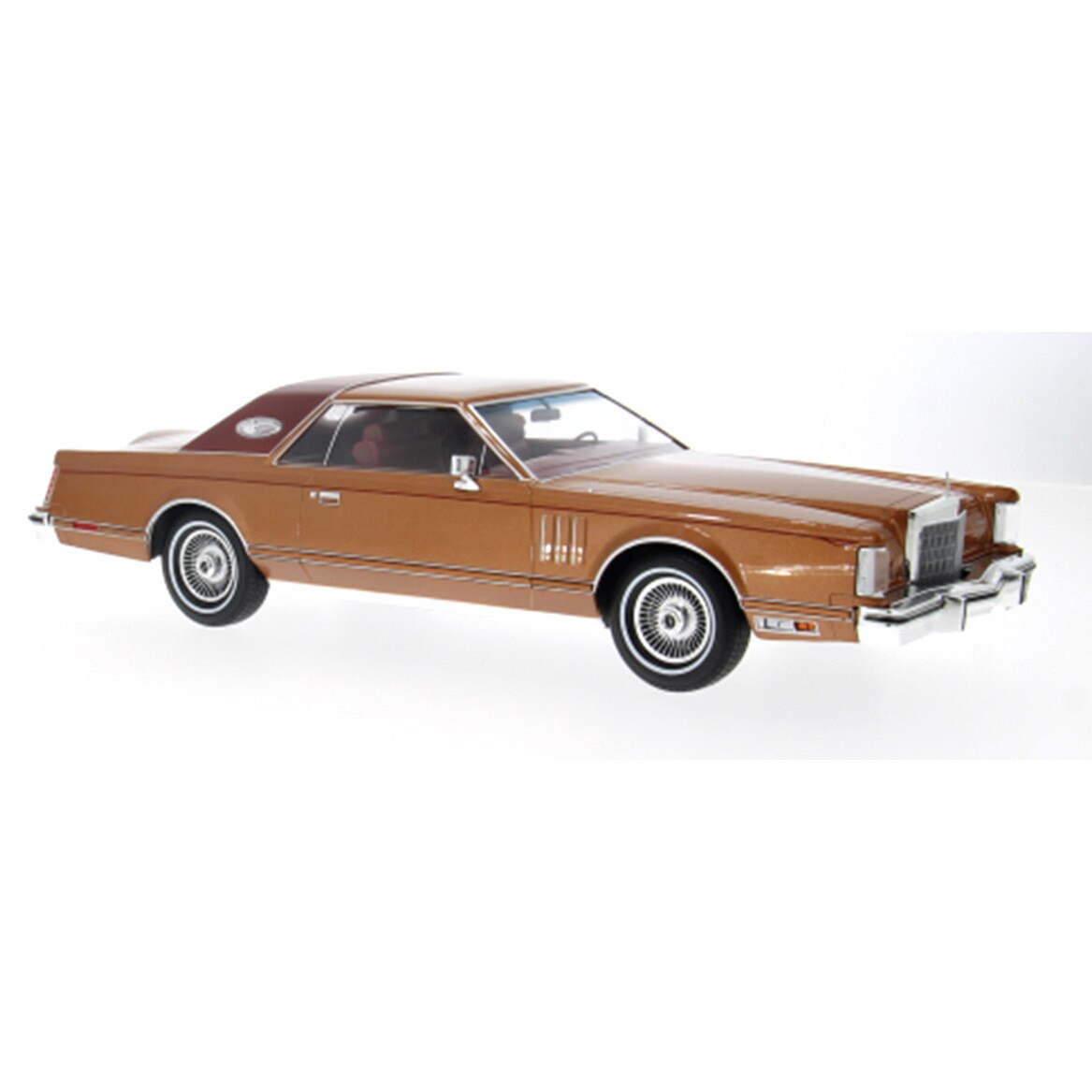Macheta Lincoln Continental Mark V 1978 crystal apricot metallic