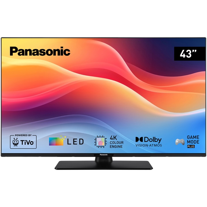 Телевизор Panasonic LED TB-43W61AEZ, 43" (108 см), Smart, 4K Ultra HD, Клас E (Модел 2025)