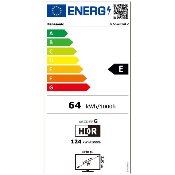 Televizor Panasonic LED TB-55W61AEZ, 139 cm, Smart, 4K Ultra HD, Clasa E (Model 2025)