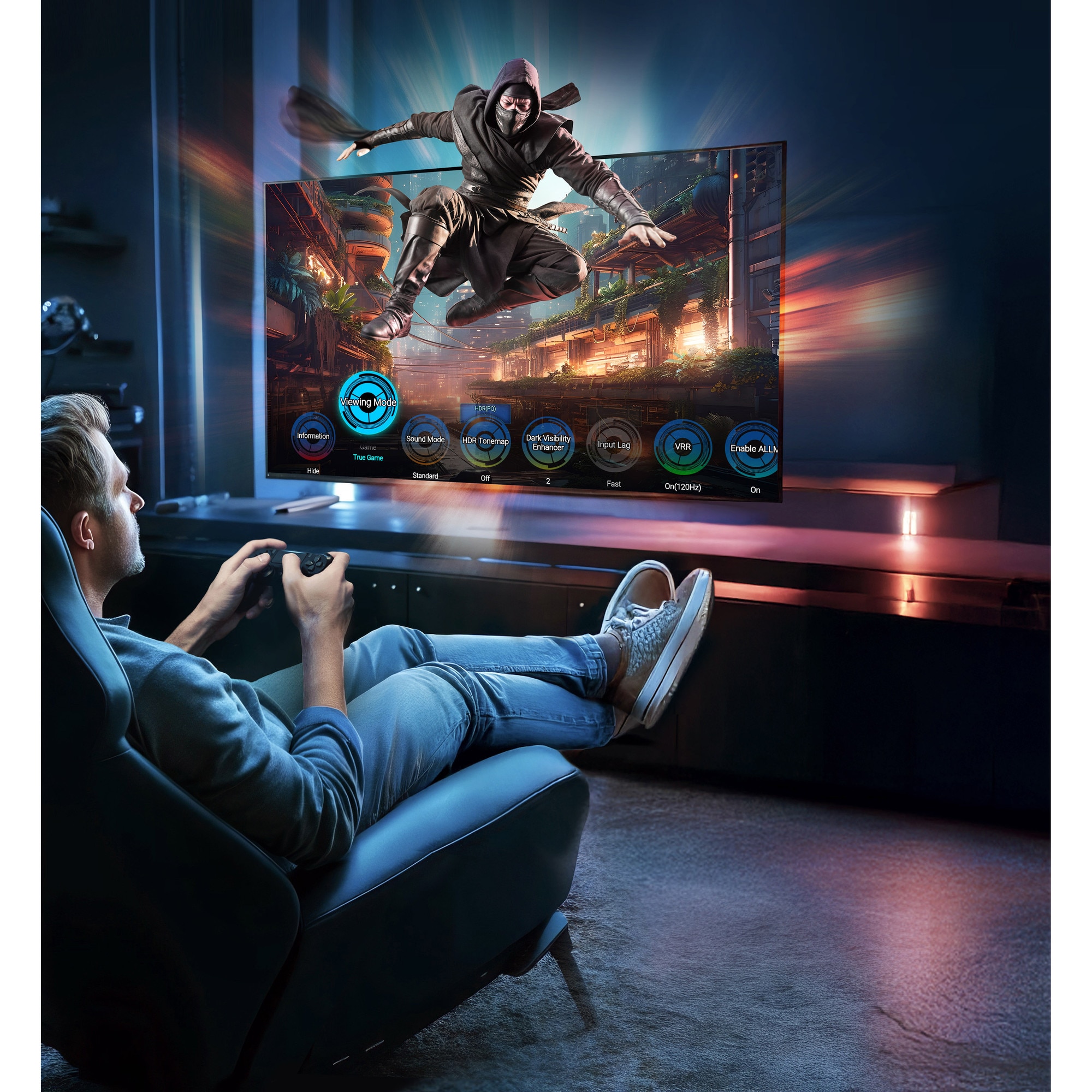 Televizor Panasonic QLED TV-55W85BEZ, 139 cm, Smart, 4K Ultra HD