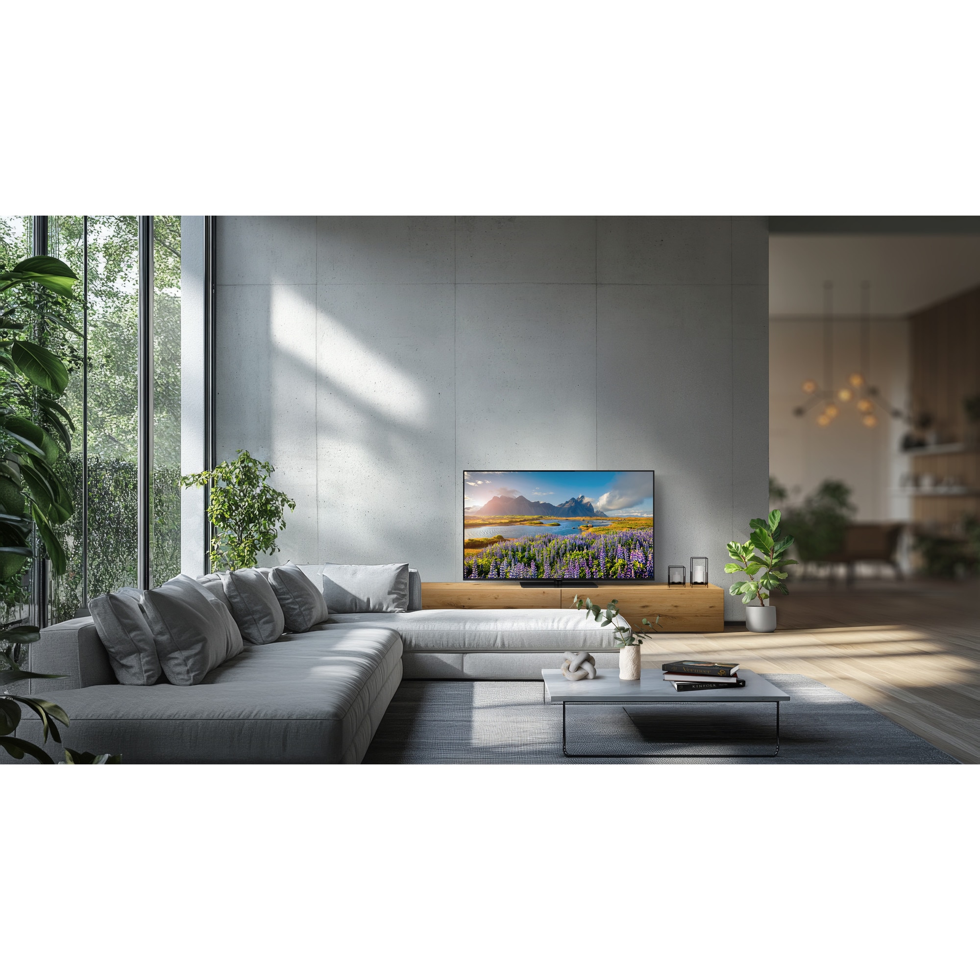 Televizor Panasonic QLED TV-55W85BEZ, 139 cm, Smart, 4K Ultra HD