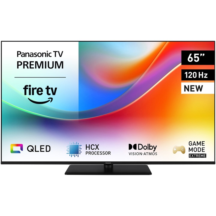 Телевизор Panasonic QLED TV-65W85BEZ, 65" (164 см), Smart, 4K Ultra HD, 100 Hz, Клас E (Модел 2025)