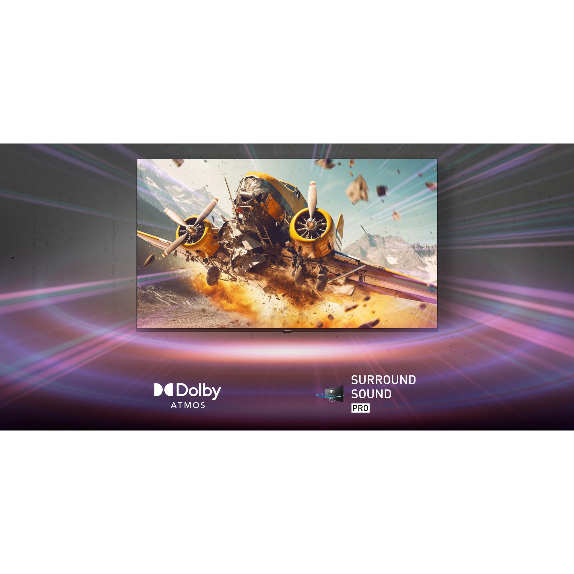 Televizor Panasonic OLED TV-55Z80BEZ, 139 cm, Smart, 4K Ultra HD, 100 Hz, Clasa F (Model 2025)