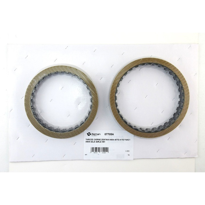 Комплект дискове RemanGlobal A604 40TE 41TE F4AC1 A606 42LE 42RLE, 19 части