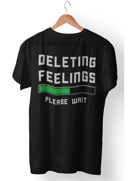 Malfini póló, Érzések törlése, Fekete