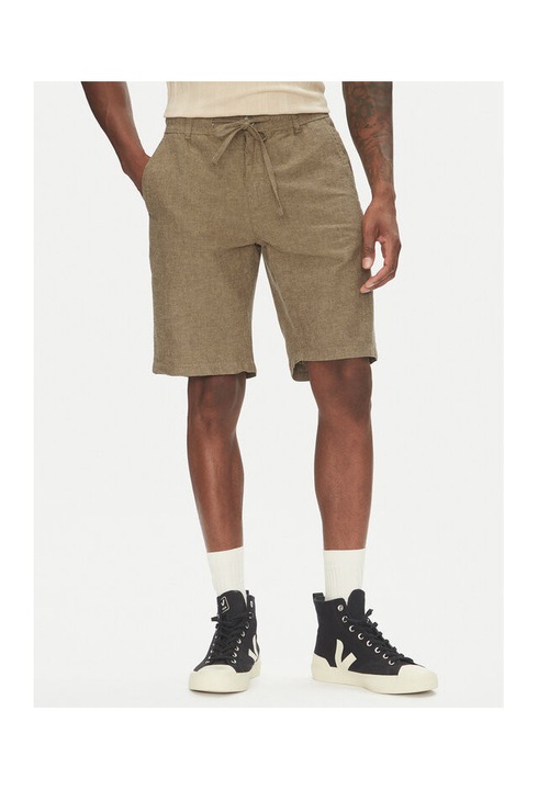 Lindbergh Ferfi Rovidnadrag, 30-508003, Len/Pamut, Bezs, Bézs