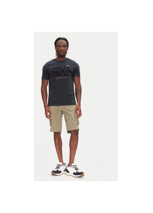 Aeronautica Militare ferfi rovidnadrag, 251BE066CT1122, pamut, khaki, Khaki