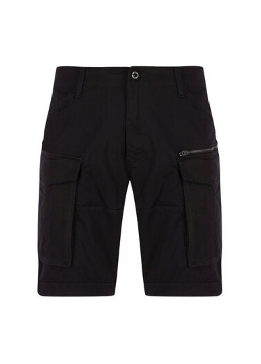 Pantaloni scurti barbati G Star Raw, D08566-5126, Bumbac, Negru, Negru